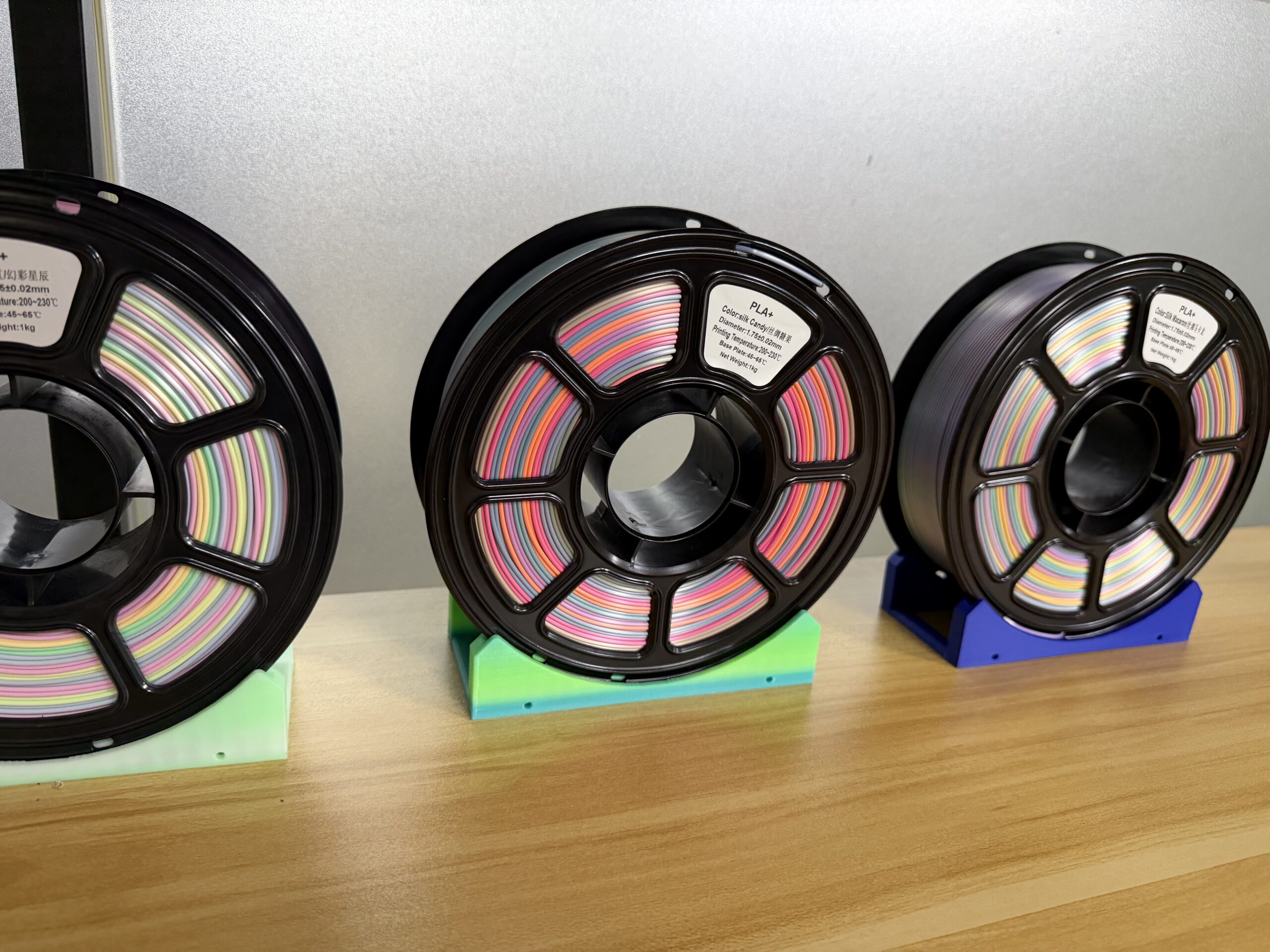 Vacuum-packed filament spool ready for a product validation discussion