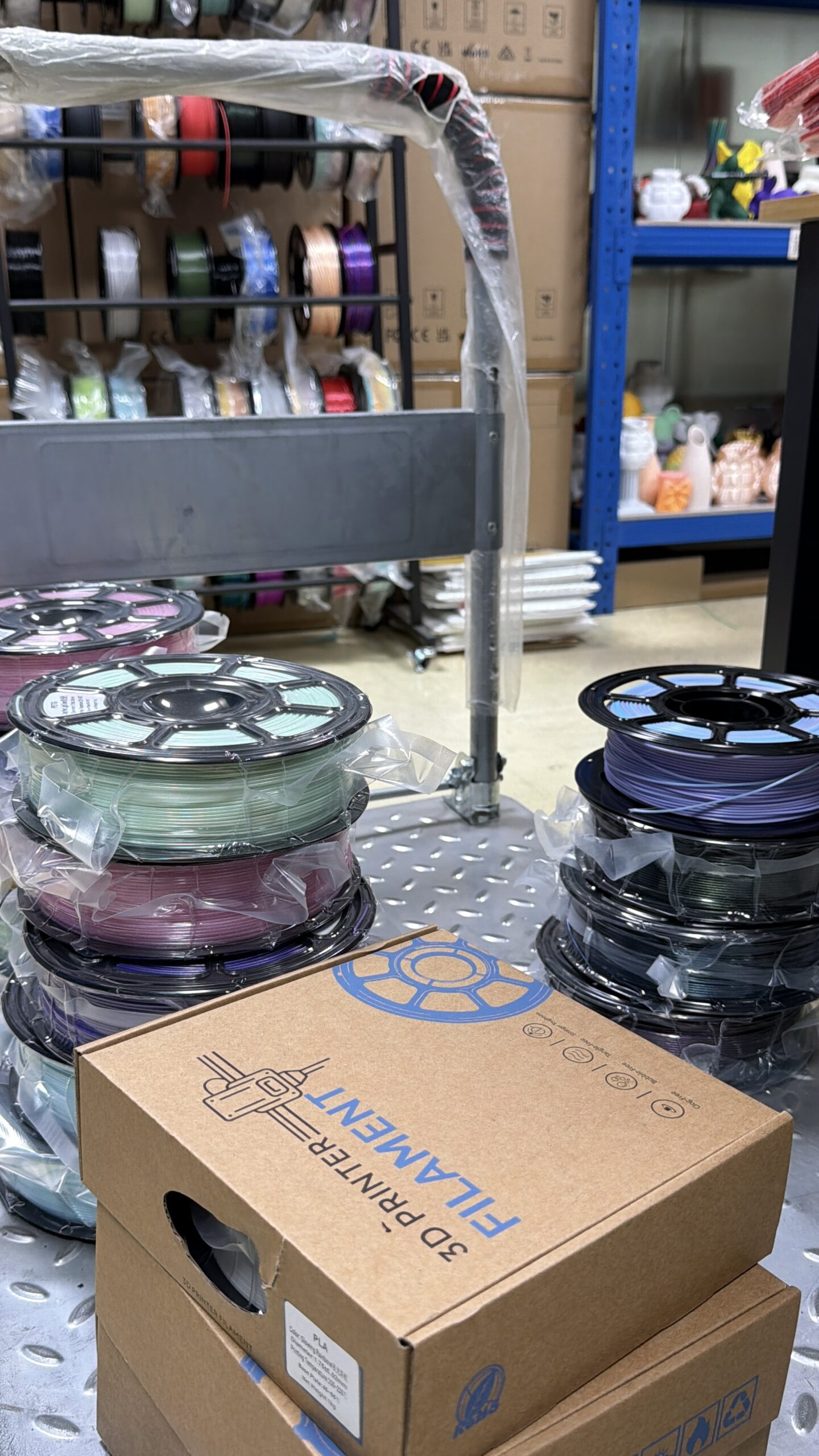 Filament-Verkaufskarton für Box- und Umkartonprüfung