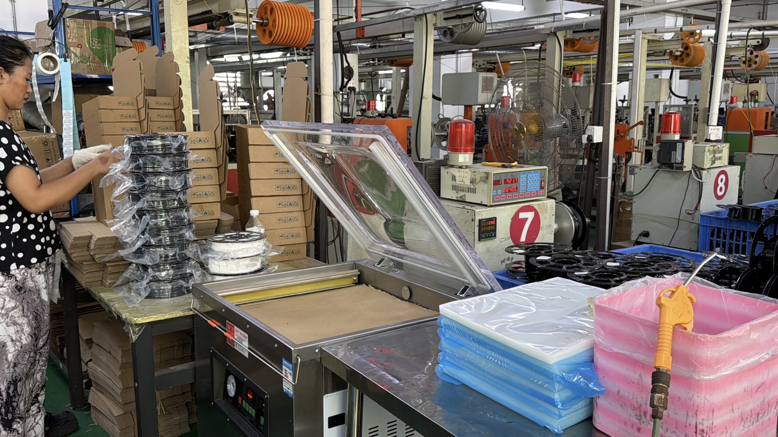 Filament cartons prepared for repeat supply