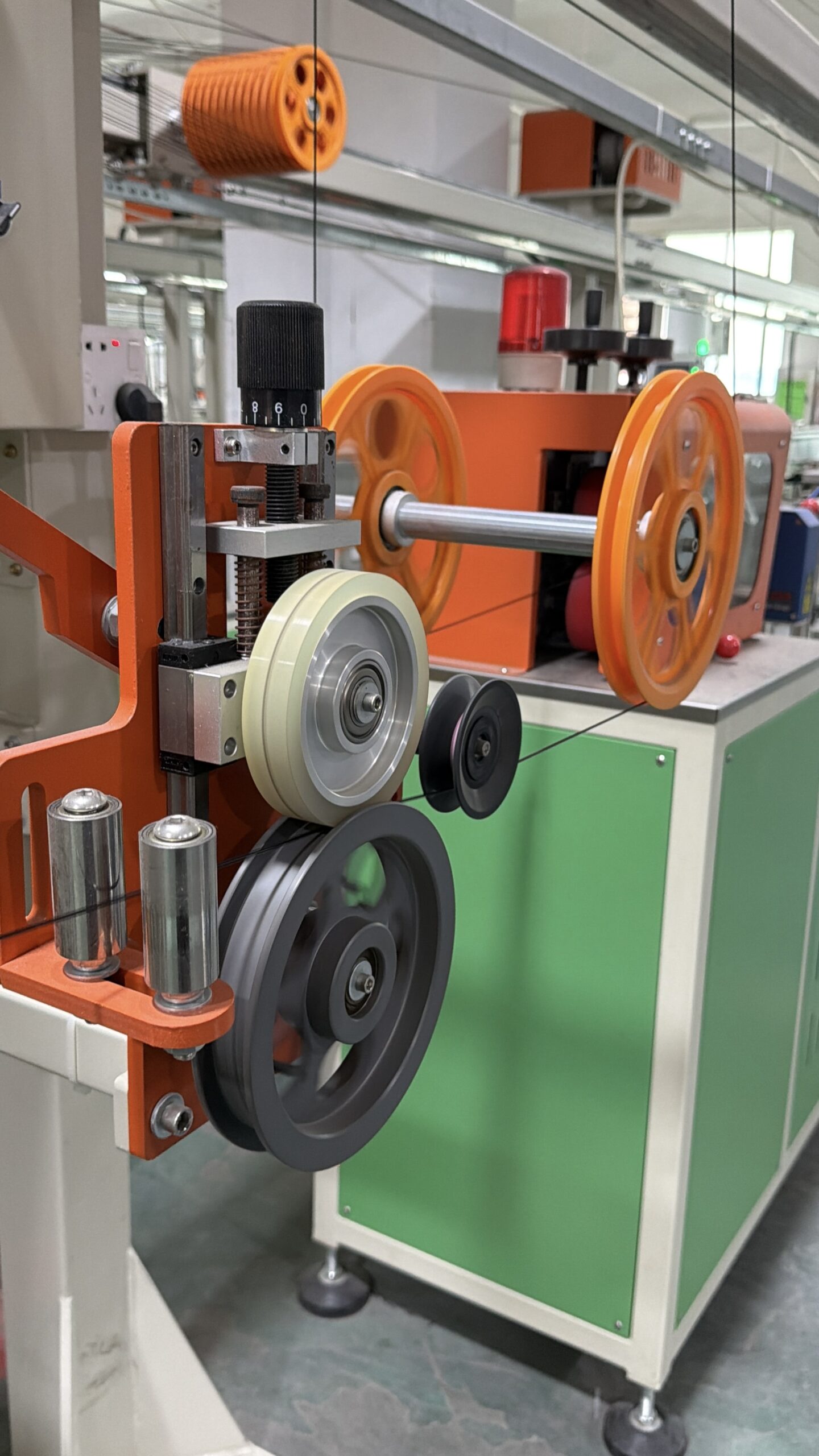 Filament samples beside technical product documents