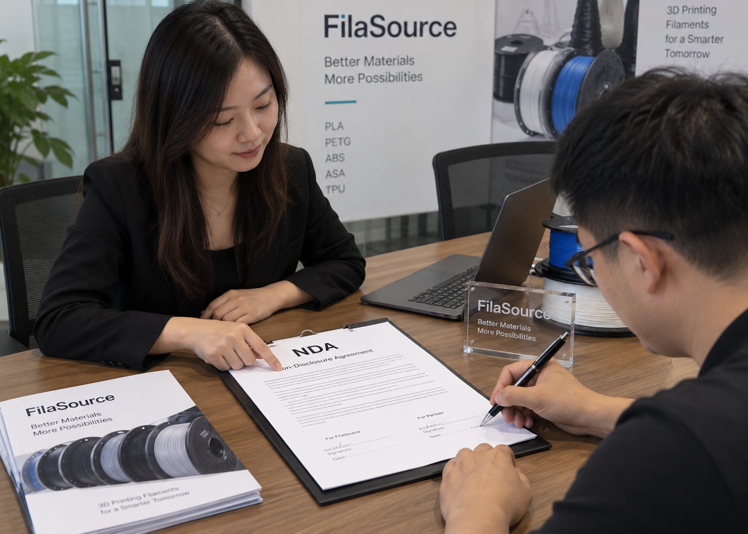 Filament spools selected for a repeat-SKU qualification route